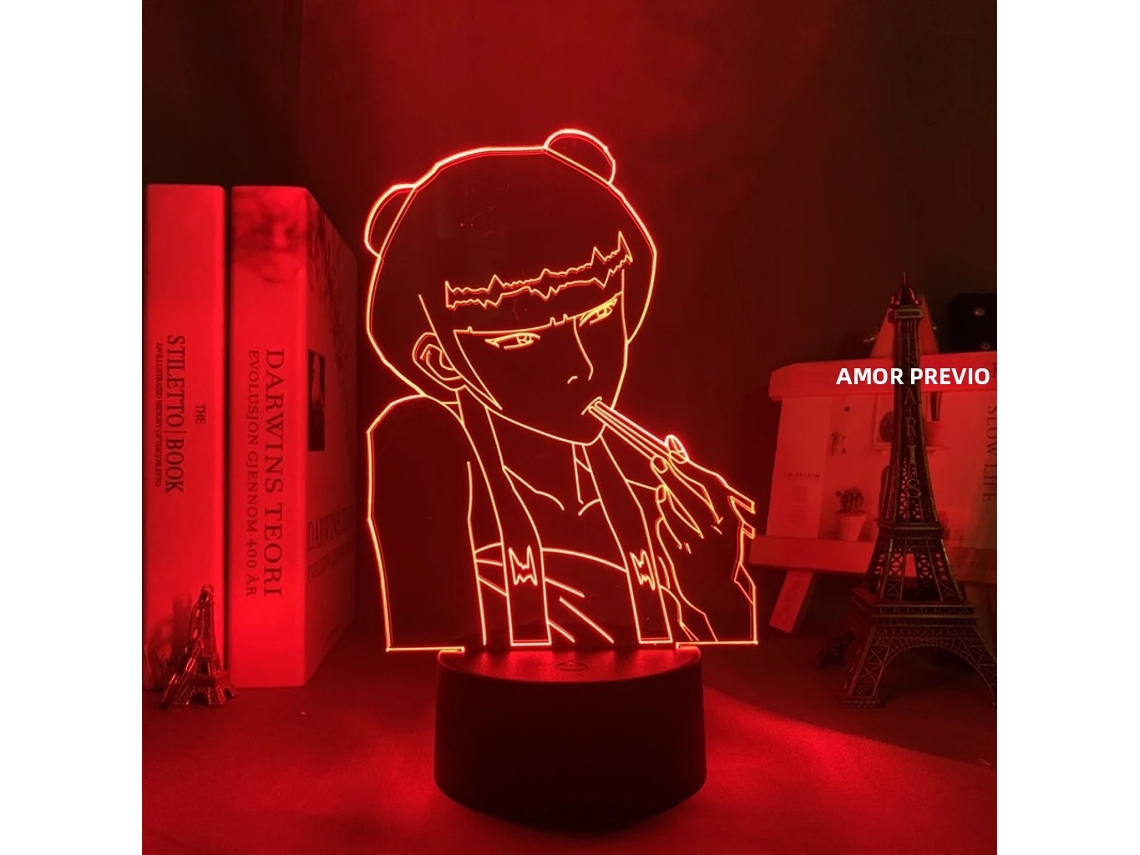 (estilo 16) Luz Led 3d Anime Avatar: A Lenda De Aang