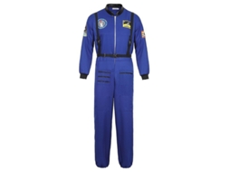 Traje De Astronauta Para Homem, Conjunto De Cosplay, Tamanhos Xs-xxxl, Material Poliéster, Para Halloween E Eventos De Fantasia Blue For Men
