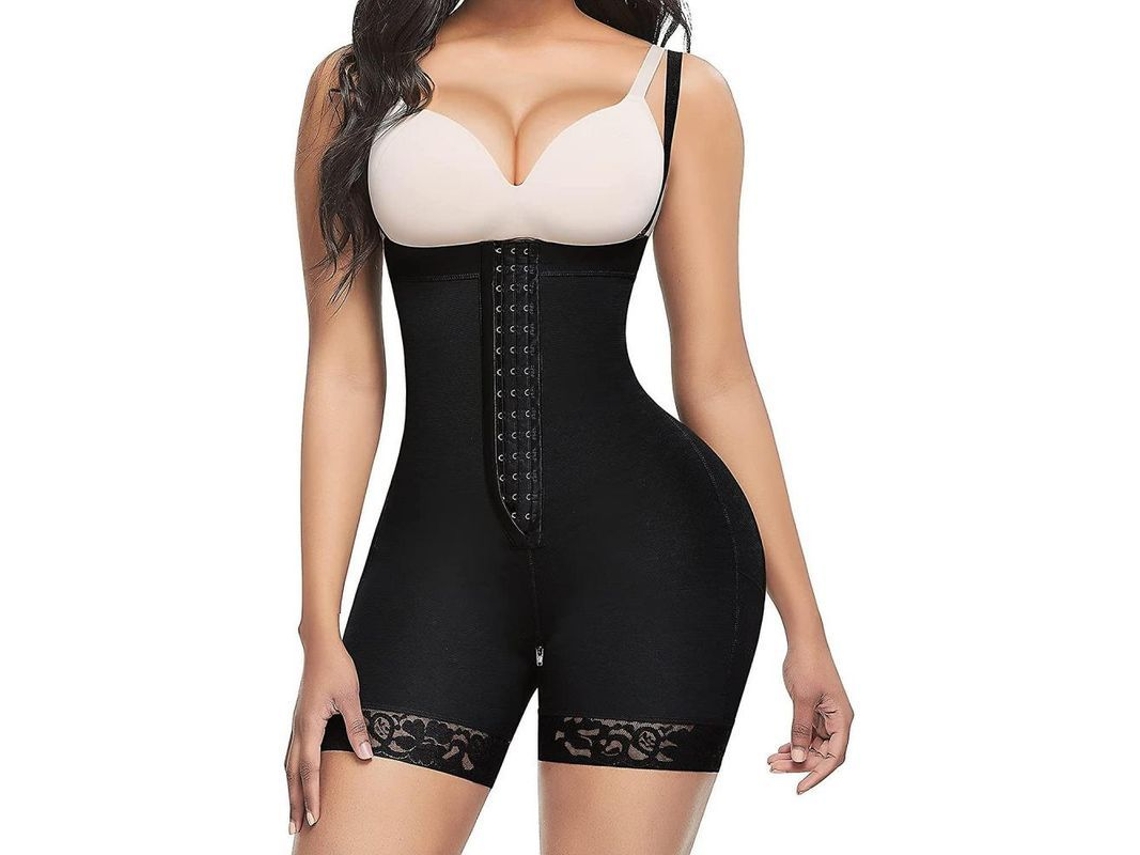 2026-faja Colombiana De Control Abdominal Postoperatorio Con Compresión Para Mujer Tummy Control Pde Pequeño Negro