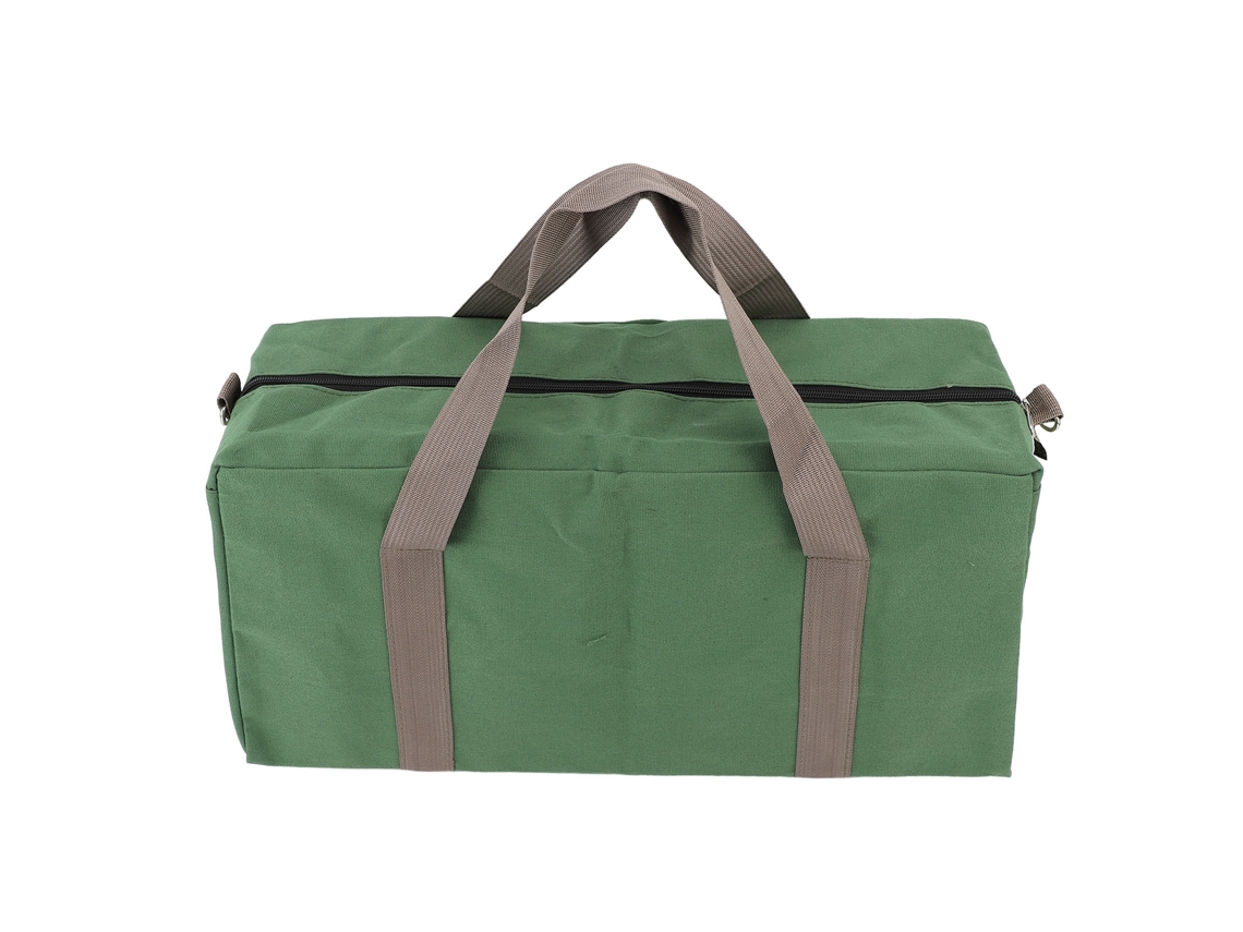 Bolsa de Ferramentas de Lona de Boca Larga, com Alça Ajustável, Impermeável, Grande Capacidade, 18 Polegadas com S/MARCA