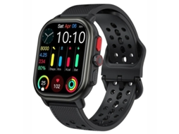 Smartwatch Com Tela Amoled Ultra Nitida De 2.06 Polegadas Chamadas Bluetooth E Rastreamento Esportivo Preto Yizhood