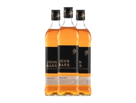 Whisky Blended JOHN BARR John Barr. Black Label Reserva (0.7 L - 3 Unidades)
