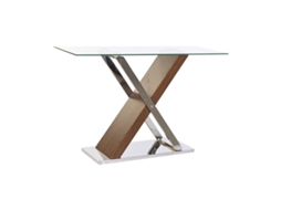 Mesa de Apoio DKD HOME DECOR (Cristal - 40 x 120 x 75 cm)