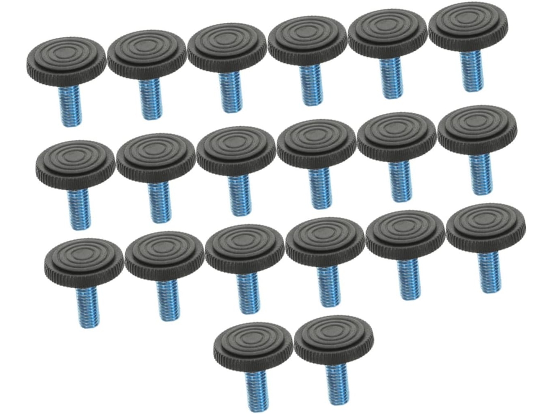 Pés Niveladores Ajustáveis Para Móveis Sewacc, 30 Peças, Material Leve Abs E Ferro, Com Rosca M8