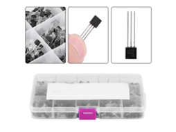 Kit De Transistores Laxiscreed Para Diy Com Várias Especificações E Usos Variados
