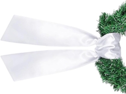 Fita Decorativa De Poliéster De 122 Cm De Comprimento Para Porta, Ideal Para O Natal, Uso Interno