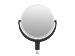 Espelho Refletivo Plano côncavo para Microscópio Biológico Xsp 00 com Suporte | S/MARCA