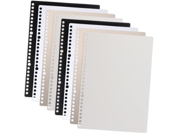 Conjunto De 8 Folhas Soltas Com Divisórias Para Fichário, Organizador De Papel Para Laptop E Caderno Gokoco