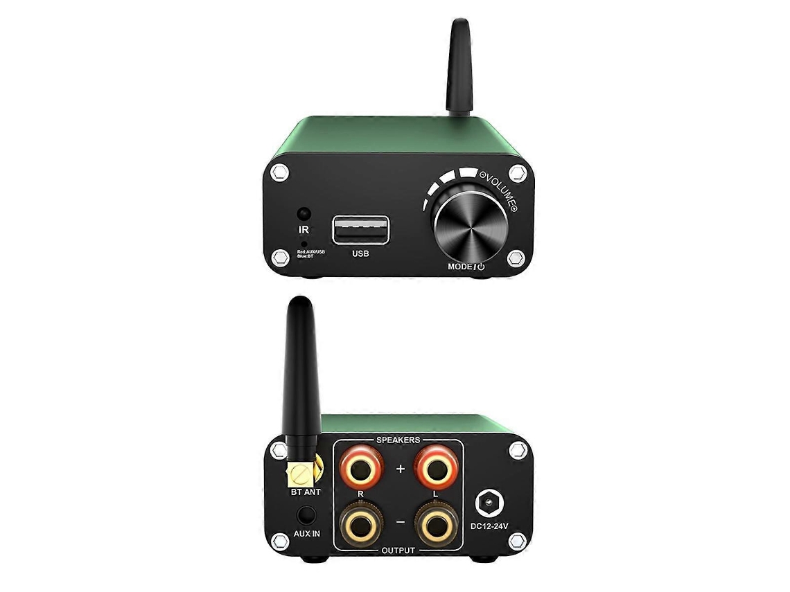 Amplificador De Áudio Bluetooth Tpa3116 Estéreo 2.0 Canais Classe D Para Home Theater, 200w De Potência, Amplificador De Áudio Digital