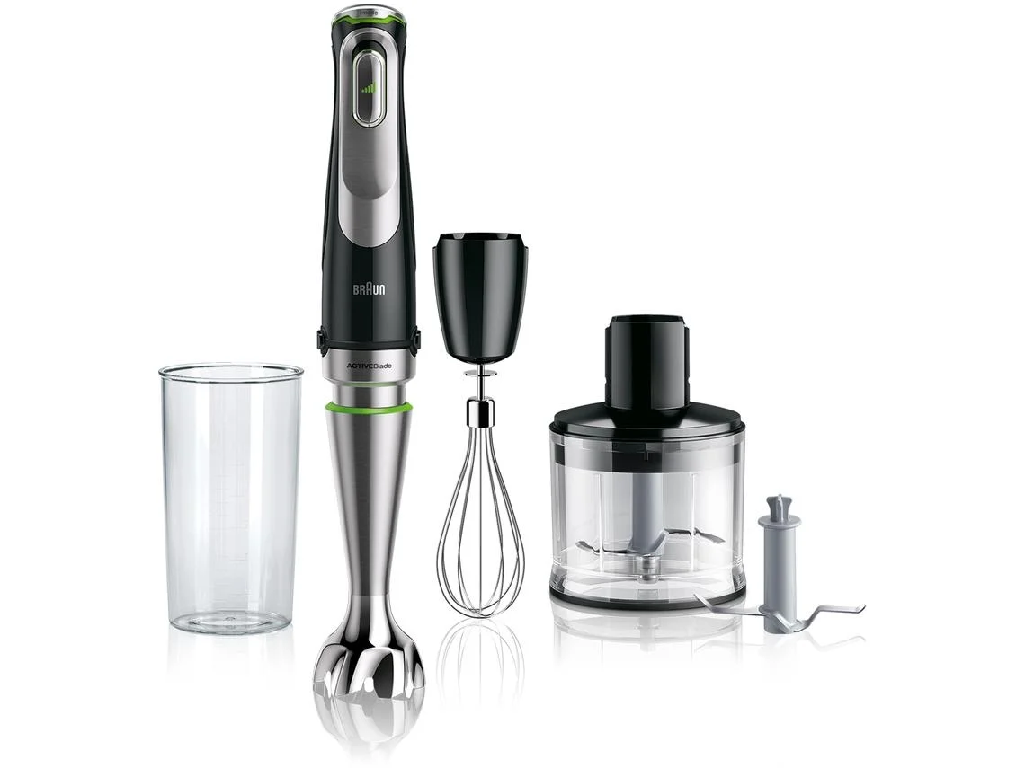Varinha Mágica + Acessórios BRAUN Multiquick 9 MQ9135XI (1200 W - Preto)