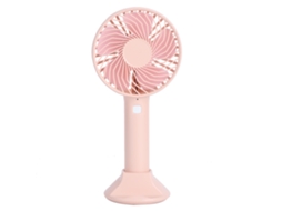 Vents Mini Portátil Usb Rosa Suporte Casa Escritório