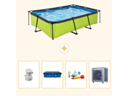 Exit-toys Piscina Exit Retangular - 300x200x65 Cm - 5-peças S338