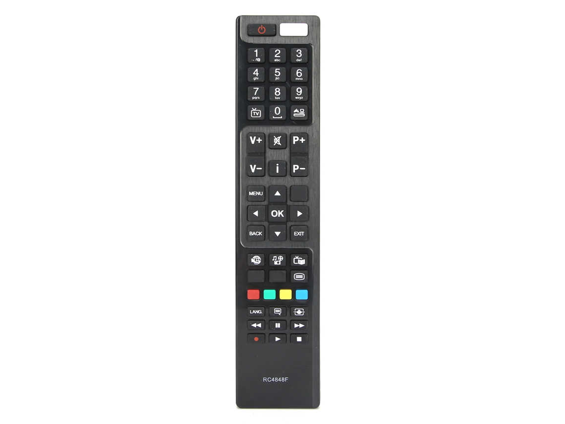 Controle Remoto Mali RC4848F para TV Hitachi 48HB6T72U 55HK6T74U Modelos Compatíveis