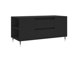 Coffee Table, Coffee Tables Vidaxl Preto Madeira Processada (n/a)