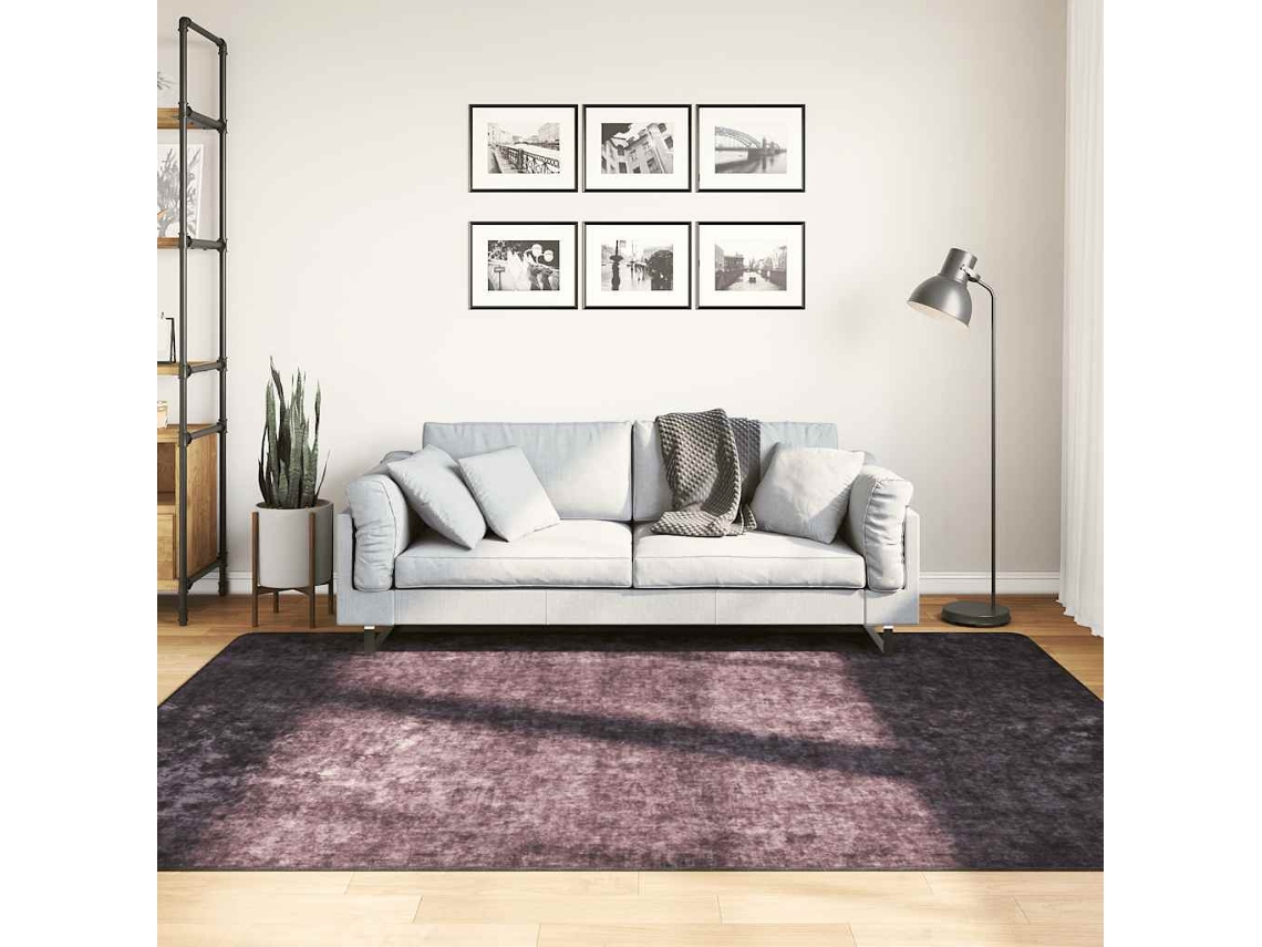 Vidaxl Tapete Lavável 160x230 Cm Antracite
