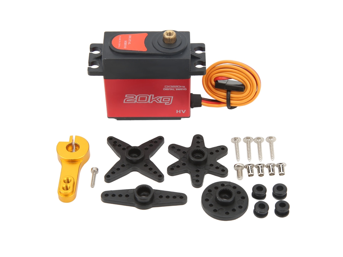 Servo Digital LAXISCREED 20kg 180° Vermelho