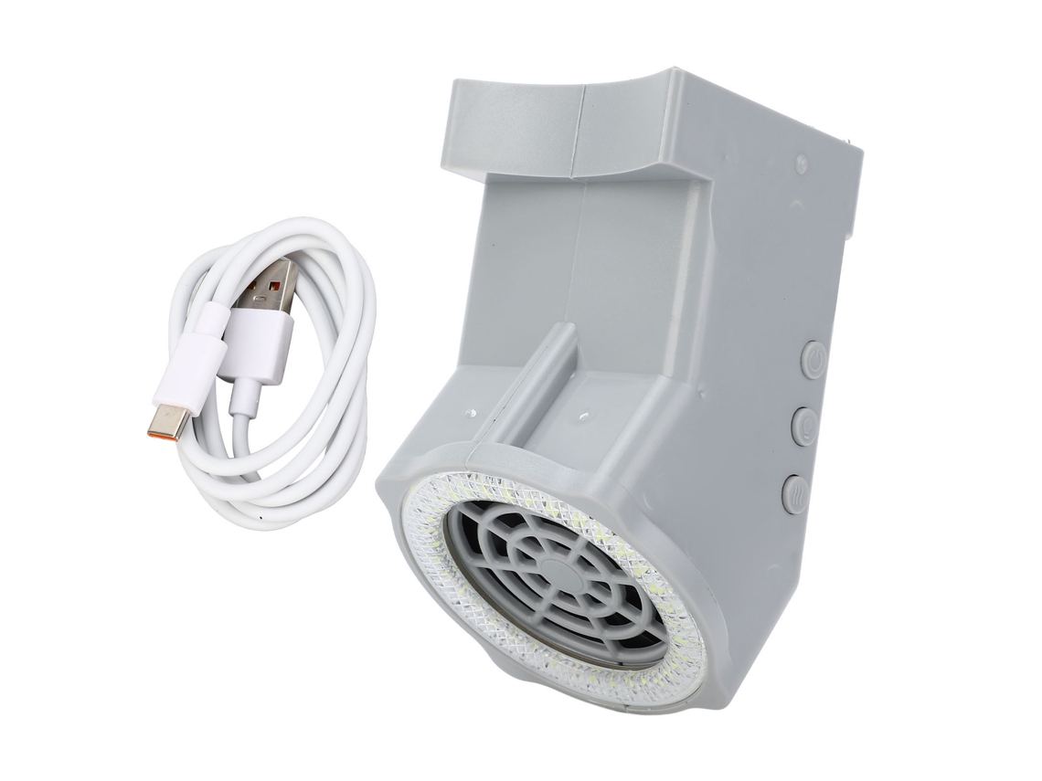 Extratores de fumos LED para soldagem e brasagem com 3 velocidades e 7600 rpm, extratores de fumos para microscópio.