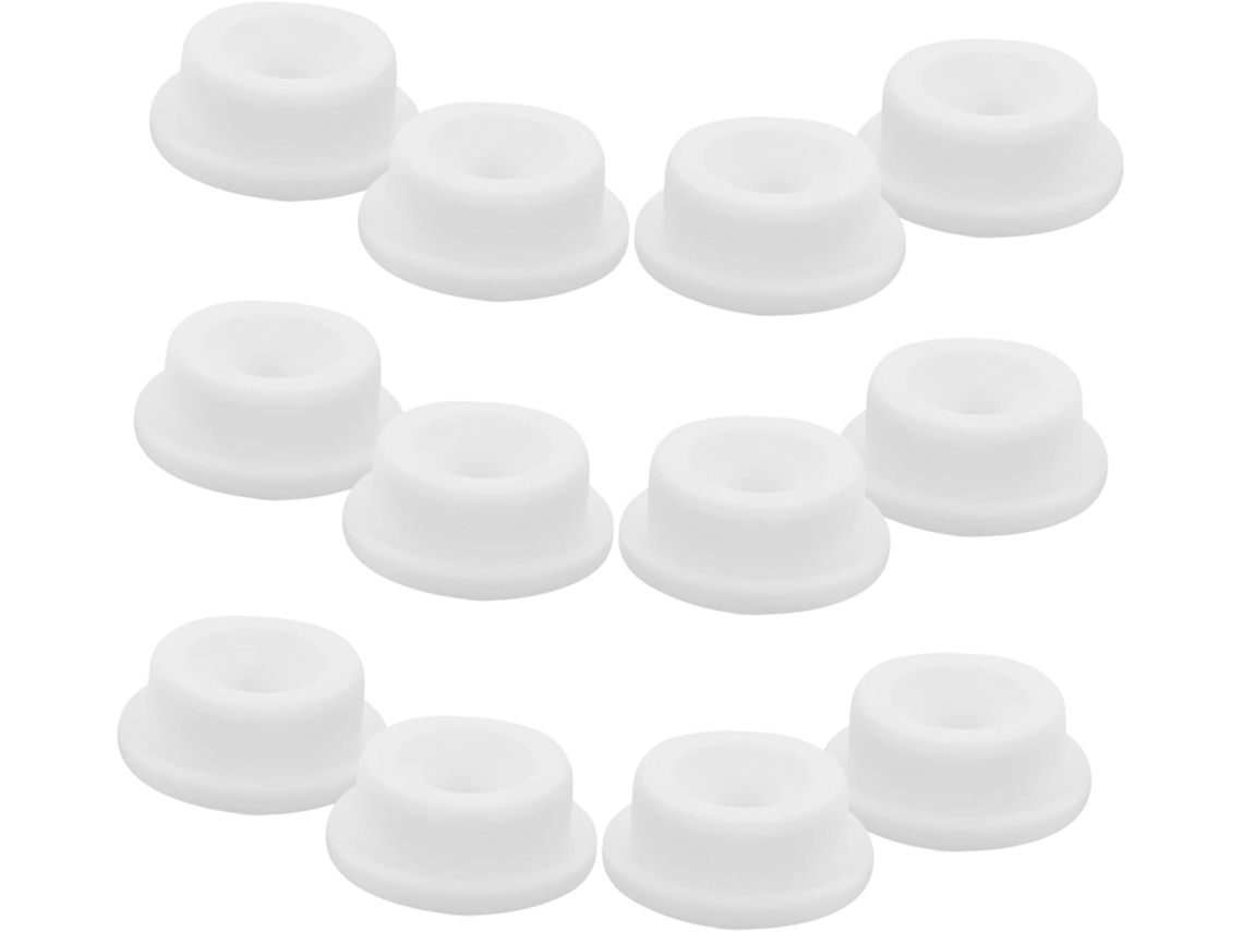 Alipis 12 Tampões De Silicone Em Formato T Resistentes Ao Calor E À Prova D Água Para Vedação Orifícios Cores