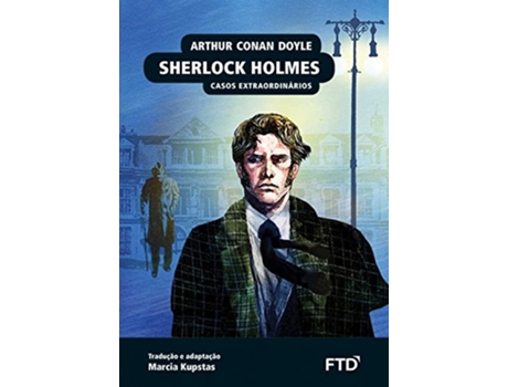 Livro Sherlock Holmes Casos Extraordinarios de Arthur Conan Doyle (Português)