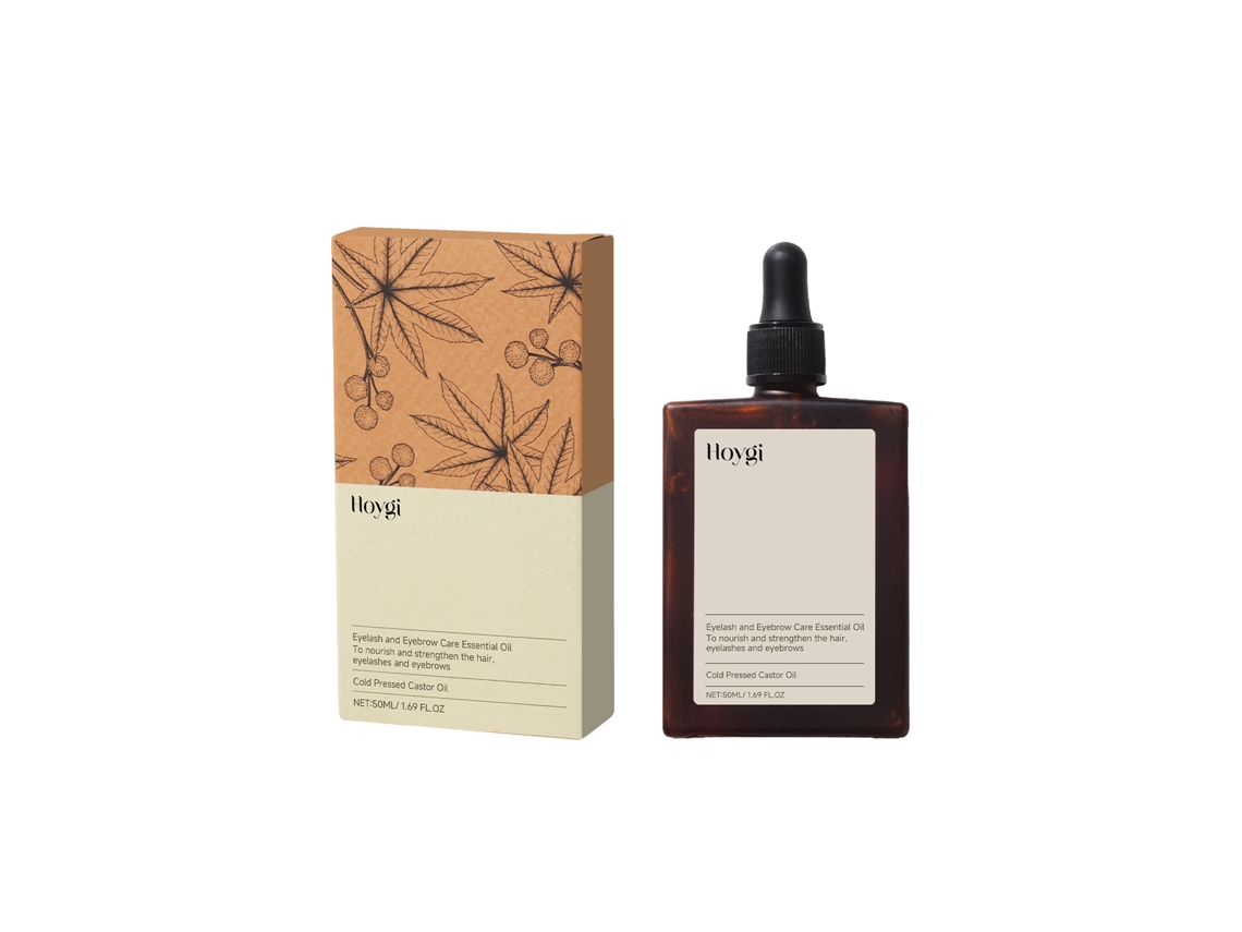 Óleo Essencial Natural Hoygi para Cílios e Sobrancelhas com a Marca LAXISCREED
