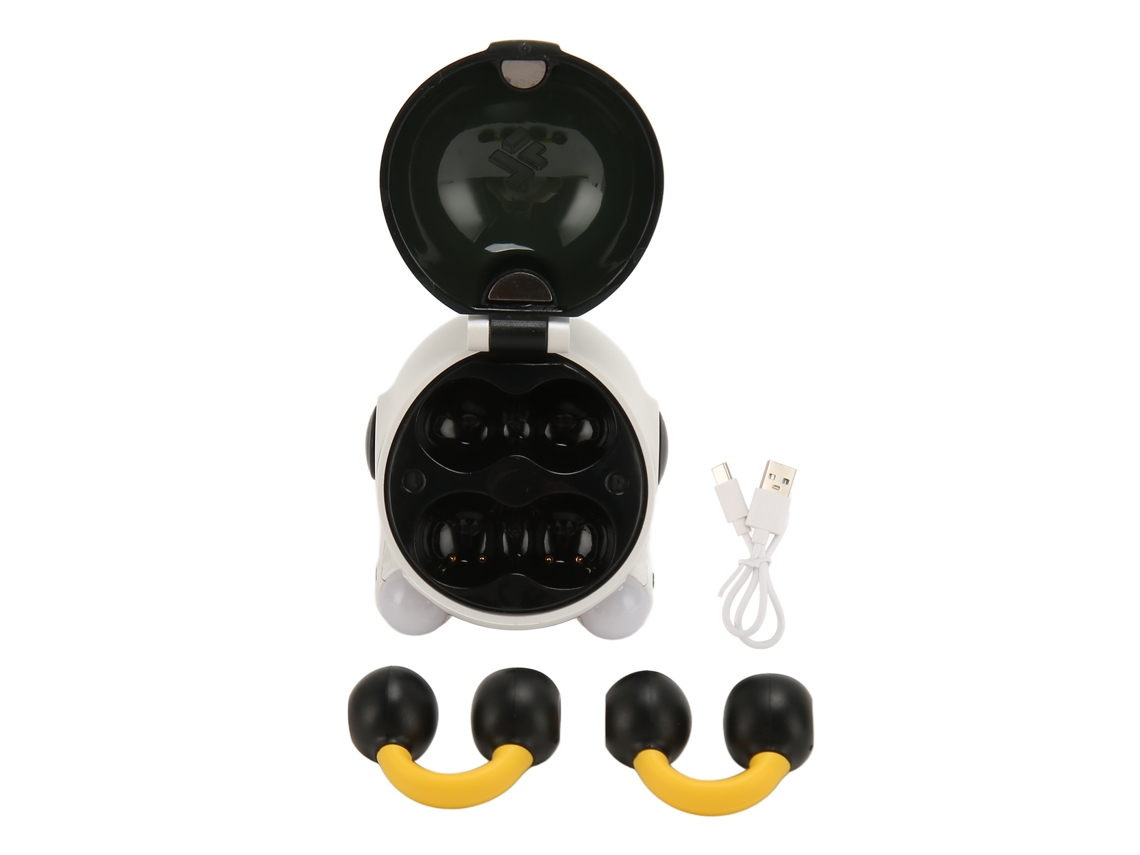 Fones de Ouvido Bluetooth LAXISCREED Clip On Branco