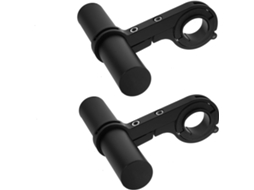 Suporte De Guidão De Bicicleta Em 2 Peças, Suporte Extensível De Alumínio Para Velocímetros E Luzes, Gokoco