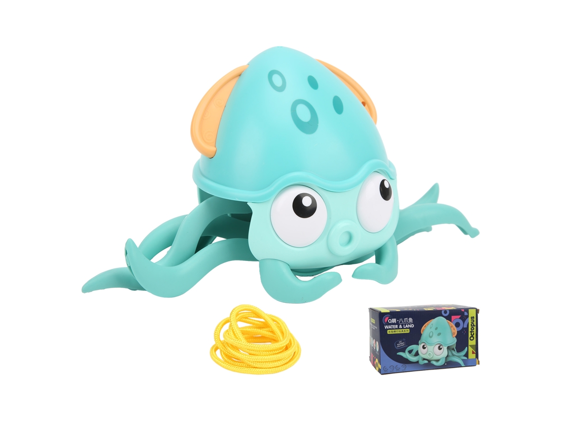 Mali brinquedo Polvo Fofo Flutuante para Banho e Praia para Bebê Acima de 18 Meses Presente de Aniversário Azul