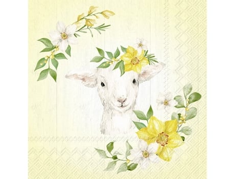 Guardanapos de Papel Flores IHR 33X33