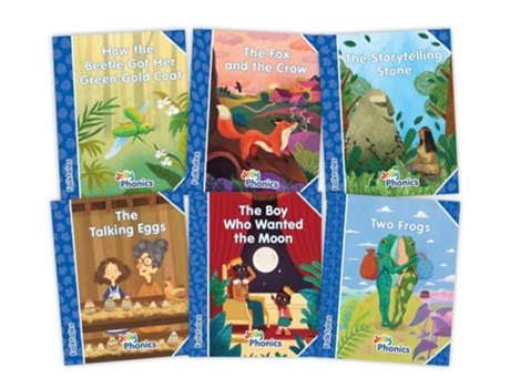 Livro Jolly Phonics Folktales Blue Readers Complete Set de Louise Van-Pottelsberghe (Inglês)