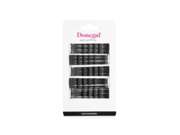 Grampos De Cabelo Preto 7cm, Pacote Com 40 Unidades Donegal