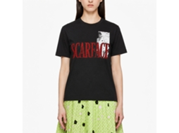 Rockinstone Scarface Movie Sfredwht Black Adult T-shirt Size:xxl