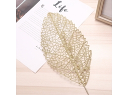 Laxiscreed Kit De Decorações Natalícias Com Folhas Brilhantes Para Árvore De Natal - 5 Ou 10 Peças