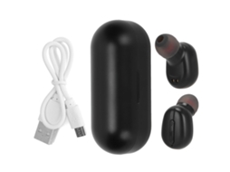Aetheria fones de Ouvido Sem Fio Bluetooth 5.0 L13 Binaural Esportivo com Estojo de Carregamento
