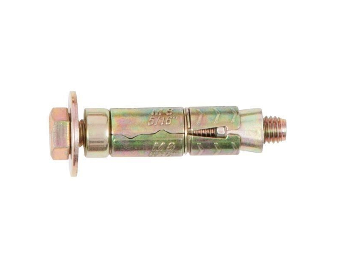 Ferragem - Erard - Erard - Bucha De Chumbo + Parafuso M8x60 - Comprimento 60 Mm - Vendido Unidade