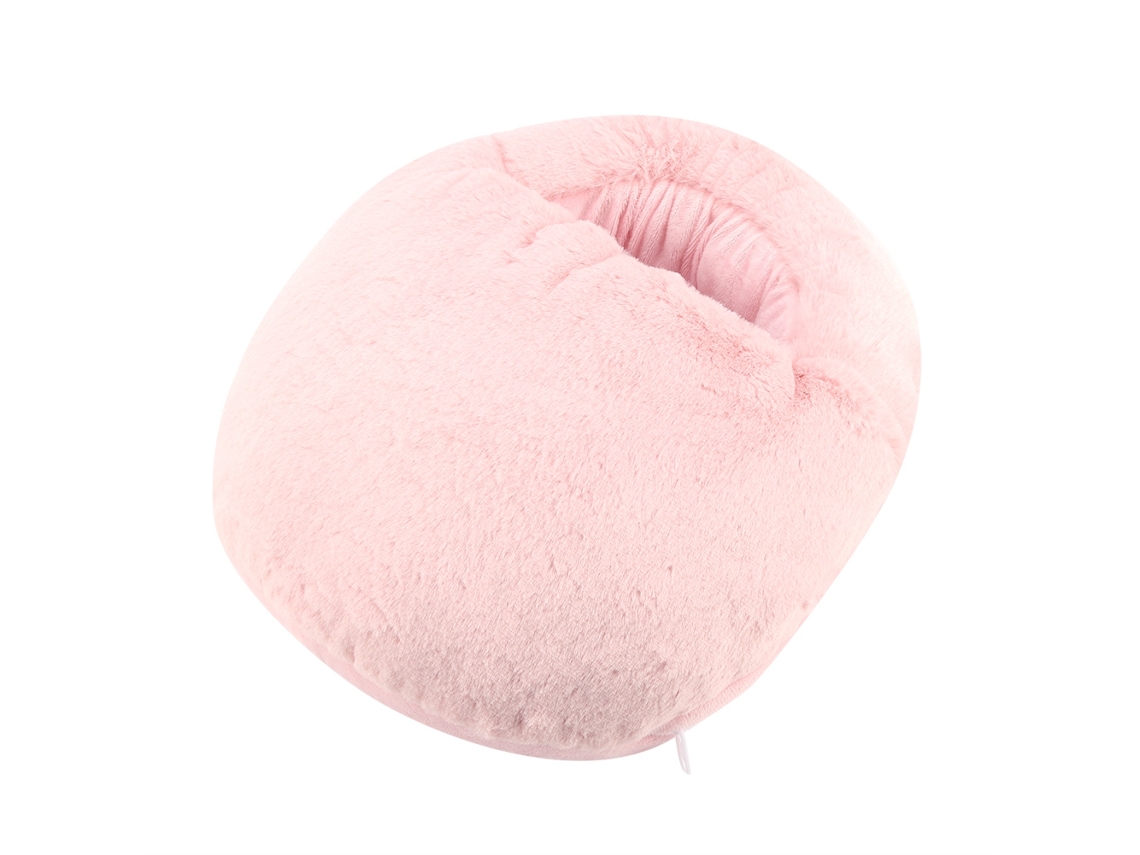 Cojinha Aquecedora de Pés Eléctrica para Inverno, Confortável, em Cor de Rosa para Escritório LAXISCREED