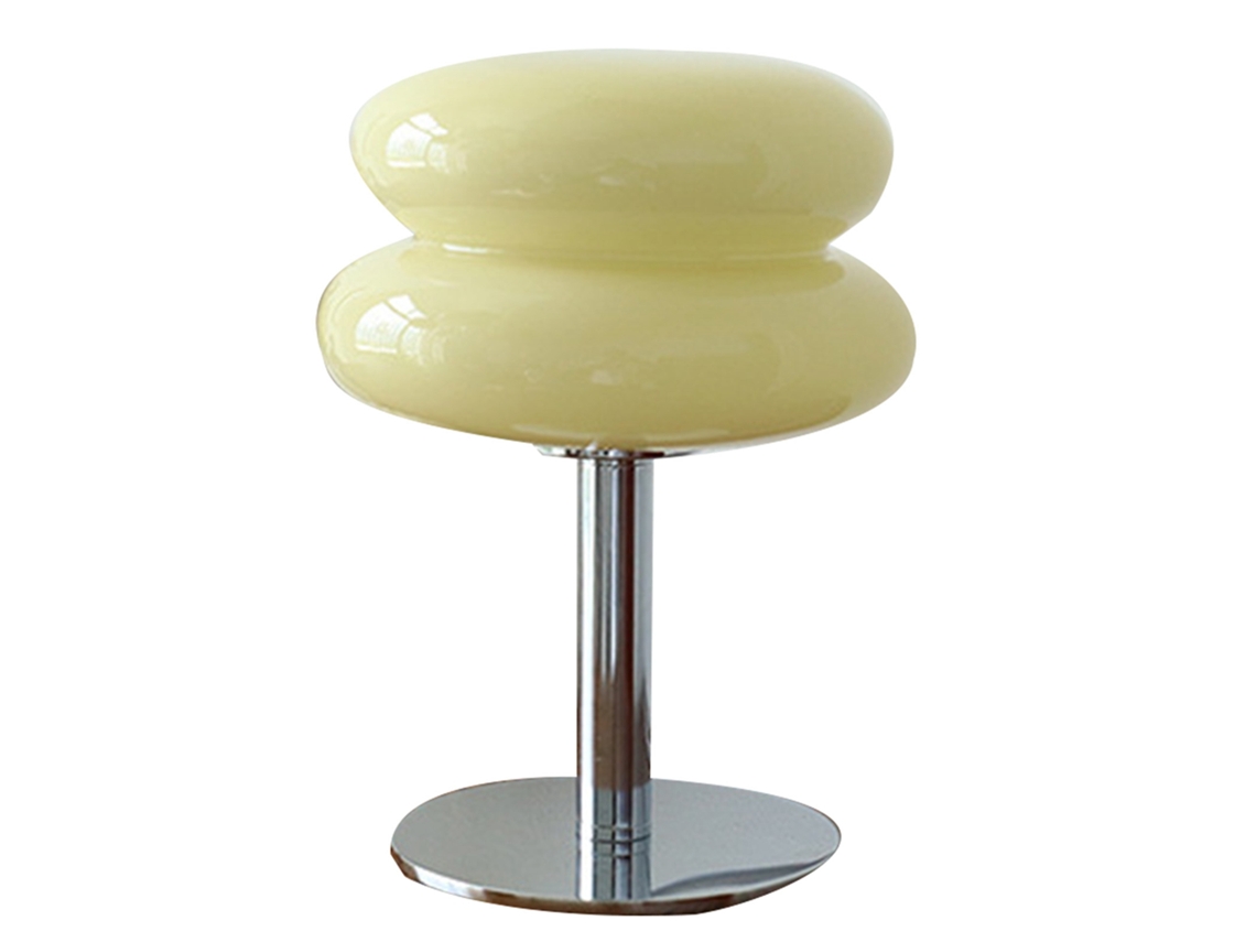 Lâmpada de Mesa Tarta de Ovo Fofa com Luz Suave Eficiente em Energia Usb para Dormitório