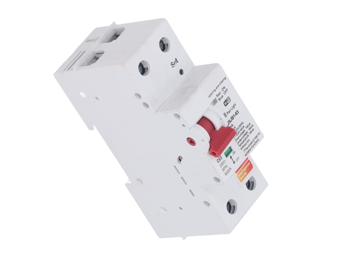 Laxiscreed Disjuntor Inteligente Wifi 63a Com Armazenamento De Dados E Proteção Contra Sobrecarga
