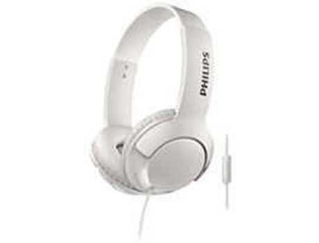 Auscultadores Bluetooth  SHB3075 (Over Ear - Microfone - Branco)