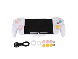Controle Sem Fio com Botões Mecânicos Gamepad One Piece Joypad para Switch/switch Oled EOOCOO (efeito de Iluminação Rgb Ajustável Turbo)