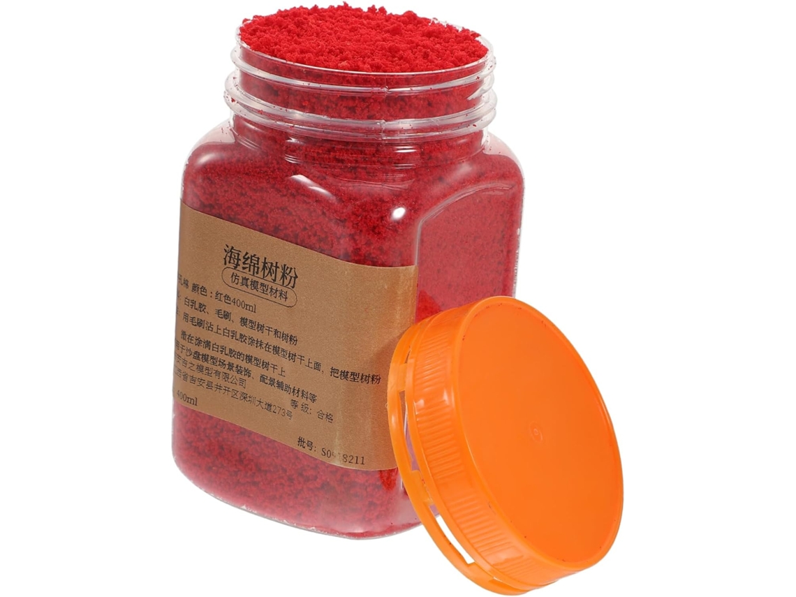 Esponja De Espuma Realista Em Pó, 400ml, Para Modelagem Em Miniatura, Resistente Ao Desgaste.