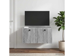 Vidaxl Gabinete De Tv De Parede Sonoma Cinzento 59,5 X 41 X 30 Cm