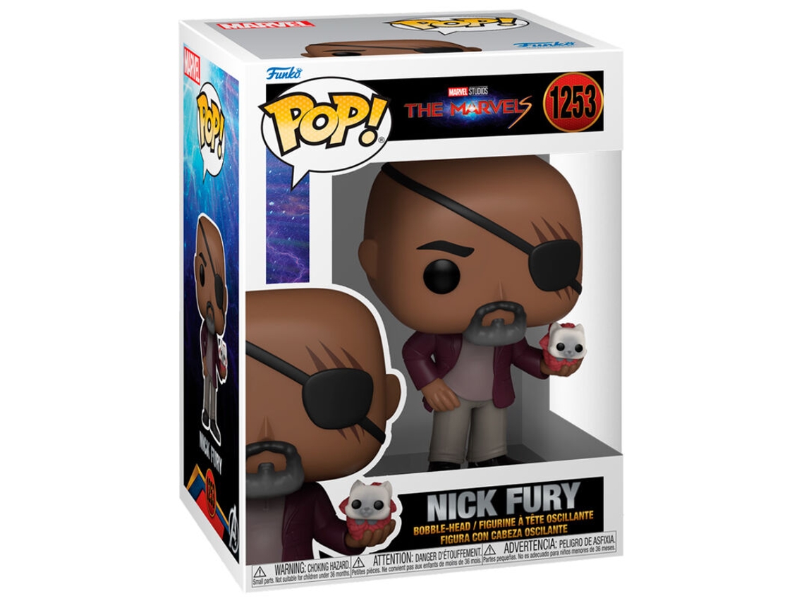 Figura Pop Marvel The Marvels Nick Fury