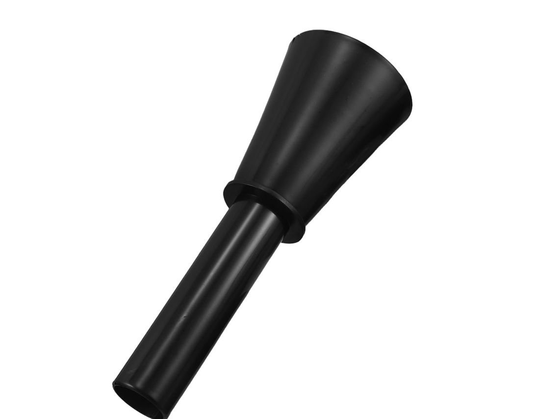 Funil De Combustível Automotivo De Plástico Preto De 2 Peças