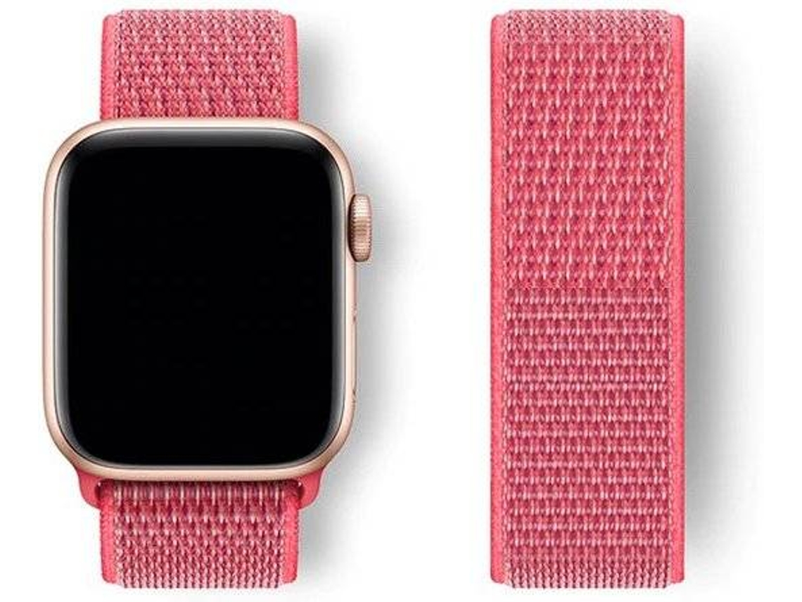 Bracelete para Watch Series 4 NylonSense Vermelho
