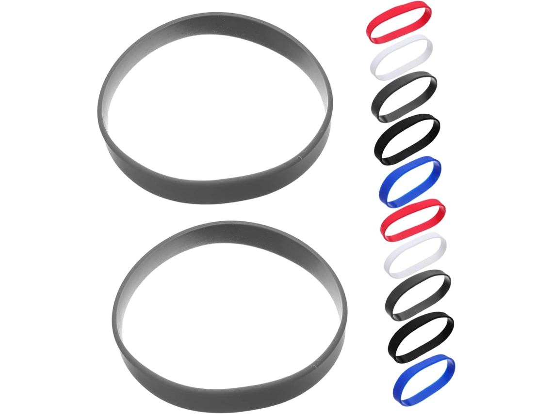 Zerodeko 50-pulseiras De Silicone Ajustáveis, Impermeáveis E Elásticas Para Festas, Eventos E Escola, Unissex, Sortidas