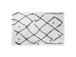Tapete de Poliéster 150 G/m², Losangos 160 X 230 X 5 Cm ALEXANDRA HOUSE LIVING