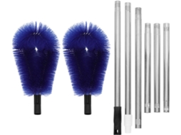 Escova Telescópica Supvox Para Calhas, Em Plástico E Aço Inoxidável, Com Cabo Ajustável E Extensível, Ideal Para Limpeza