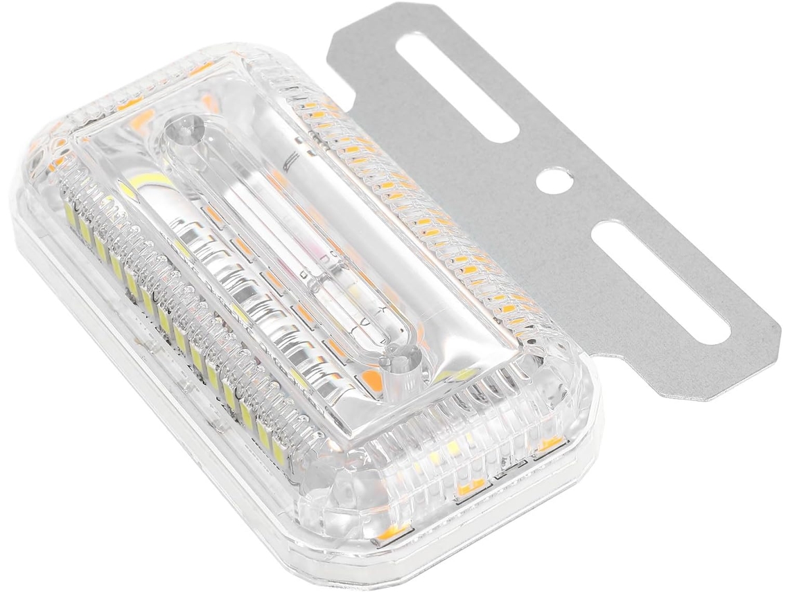 Luzes De Sinalização Lateral Amarelas Led 24v À Prova D Água Com Acessórios Montagem Em Plástico Para Caminhões E