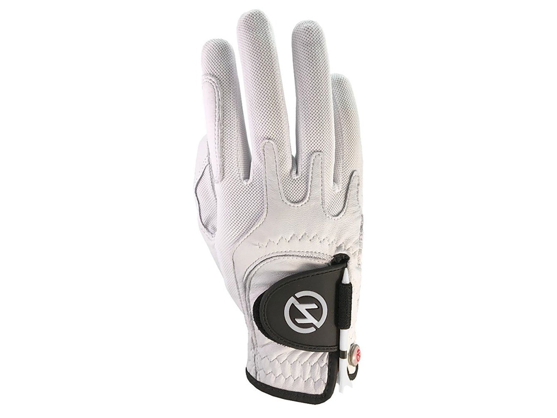 Luva De Golfe Mão Direita Cabretta Leather Branco ZERO FRICTION