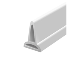 Limiar De Duche Autoadesivo 200cm Pvc+silicone Impermeável Branco X1